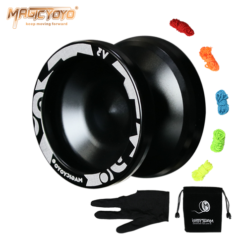 MAGICYOYO V3 professionnel Yoyo réactif métal Yo Yo pour débutant remplacement roulement insensible pour joueur avancé ► Photo 1/3