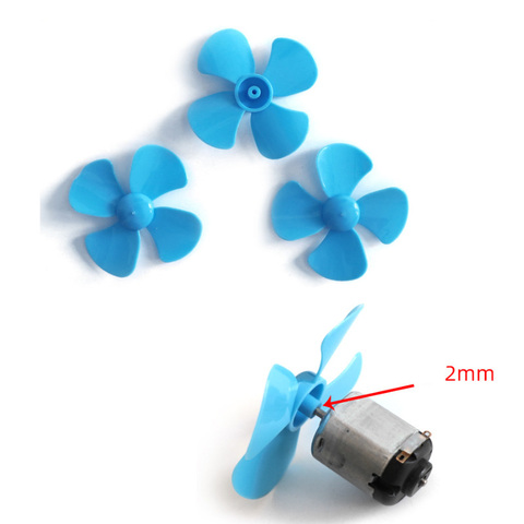 Hélice à 4 pales 604 adaptée au moteur 2212 2216 pour modélisme, voiture éolienne, petit ventilateur, robot sous-marin, hélicoptère à monter soi-même, 10 pièces ► Photo 1/6