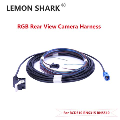 LEMON SHARK – harnais de caméra à boucle manuelle RGB, fil de câble de caméra de recul pour RCD510 RNS315 RNS510 ► Photo 1/3