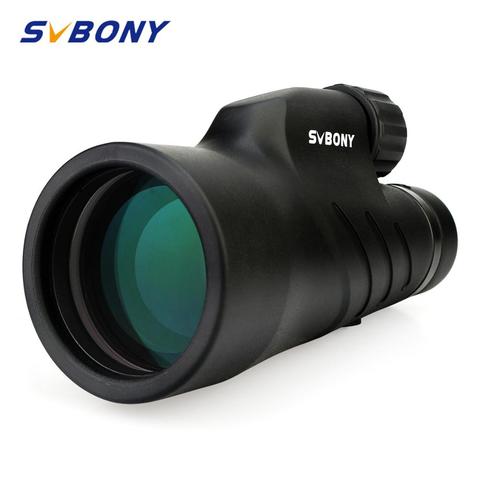 Svbony 12x50 monoculaire BaK4 prisme complet multi-enduit télescope IPX7 étanche voyage télescope chasse jumelles F9338D ► Photo 1/6