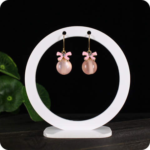 Présentoir de boucles d'oreilles en acrylique, support de boucles d'oreilles, présentoir de bijoux, organisateur de clous en cristal ► Photo 1/6