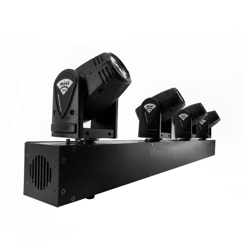 SHEHDS-projecteur d'éclairage à tête mobile 4x10W avec faisceau LED, éclairage de scène DJ avec Mini faisceau Lyre 10W RGBW 4 en 1 ► Photo 1/6