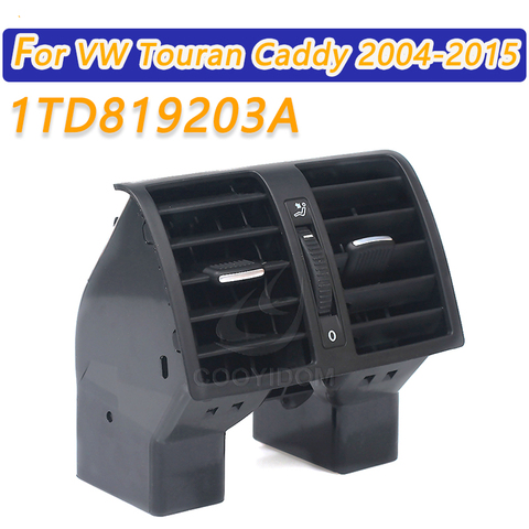 COOYIDOM 1TD819203 voiture climatisation arrière évent pour VW Touran Caddy 2004-2015 climatisation A/C sortie d'air ► Photo 1/6