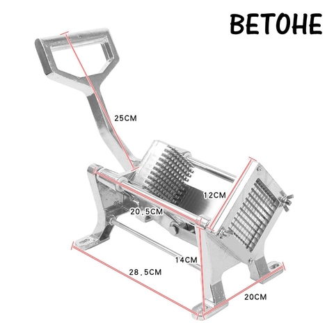 Acier allié français maison cuisine frites frites pommes de terre Chips bande coupe coupe Machine fabricant pommes de terre outils ► Photo 1/2