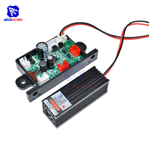 Diymore – Module Laser rouge à Diode, 150mW, 650nm, 655nm, 660nm, DC 12V TTL ► Photo 1/6