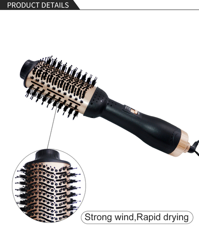 Air chaud brubsh air froid 2022 plus récent peigne sèche-cheveux sèche-cheveux fer à friser brosse rotative sèche-cheveux Pro 2 en 1 ► Photo 1/6