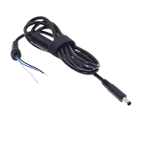 4.5x3.0mm alimentation cc mâle pointe connecteur avec cordon/câble pour Dell ordinateur portable 4.5*3.0mm adaptateur secteur chargeur ► Photo 1/6