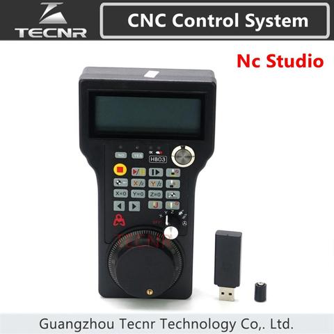 Contrôleur cnc, roue à main sans fil, 3 axes, Nc Studio pour routeur cnc HB03 WHB03 ► Photo 1/3