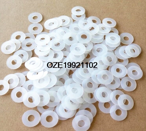 Rondelles plates isolantes en plastique, 1000 pièces, 3mm x 7mm x 1mm ► Photo 1/1