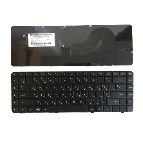 Clavier russe pour HP Compaq Presario 56 62 CQ56 G56 CQ62 G62 RU noir, AEAX6U00210, clavier 9z. N4ssq.001 AEAX6U00110 ► Photo 1/4