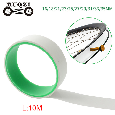 MUQZI – jeu de roues en carbone pour vélo de route, 10m, bande Tubeless, largeur 16/18/21/23/25/27/29/31/33/35mm, Original ► Photo 1/6