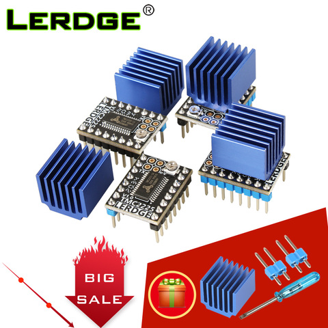 LERDGE – pièces d'imprimante 3D TMC2225, pilote de moteur pas à pas 256 micropas UART, pilotes muets, steepstick VS TMC2209 TMC2208 TMC2130 A4988 ► Photo 1/6