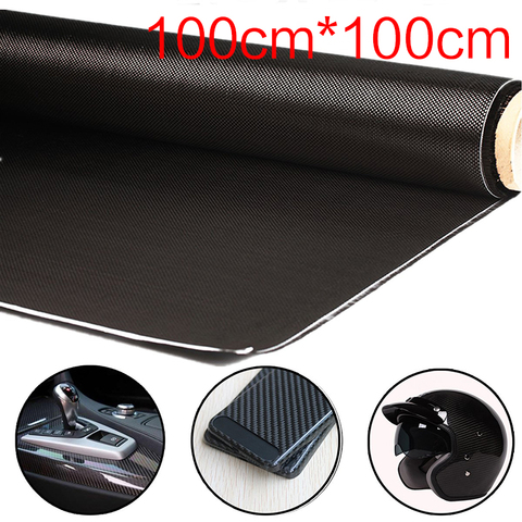 Tissu Durable de haute résistance de Fiber de carbone de 3K 200gsm 100x100cm pour de divers modèles équipements de Sport de pièces de voiture 40 