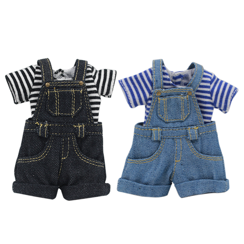 DBS Blyth-vêtements de poupée, glacée, combinaison Denim pour le corps commun de poupée 12 pouces, habillage cool, adapté à licca, cadeau pour fille et garçon ► Photo 1/4