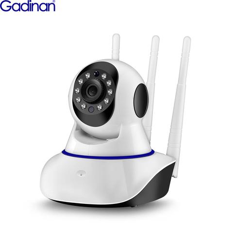 Gadinan-caméra de Surveillance PTZ IP Wifi hd 1080P, dispositif de sécurité domestique sans fil, avec Vision nocturne, babyphone vidéo, avec suivi automatique ► Photo 1/6