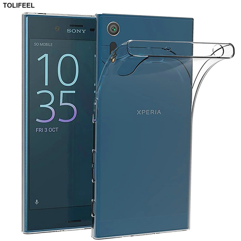 Coque pare-chocs en Silicone pour Sony Xperia XZS XZ Premium, étui souple Transparent pour téléphone ► Photo 1/5