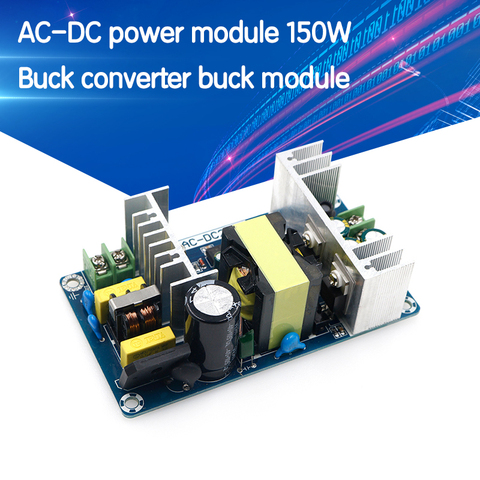 Module d'alimentation AC-DC AC 100-240V à DC 24V 9A 150W, panneau d'alimentation à découpage ► Photo 1/6