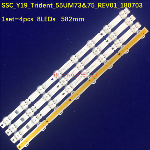 Rétroéclairage LED pour samsung LED-LG-55UM73-01, 75 ► Photo 1/5