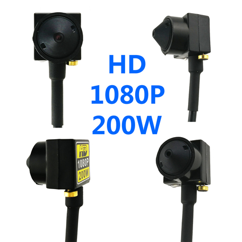 Mini caméra HD 2MP 1080P AHD, petit appareil photo avec objectif Audio 3.7mm ► Photo 1/6