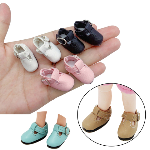 1 paire de chaussures de poupée pour poupée Blyth 1/6 30cm différentes couleurs sandales mignonnes adaptées à 1/8 BJD vêtements de poupée accessoires jouets ► Photo 1/6