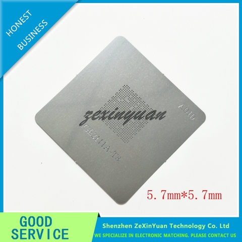 2 PIÈCES LGE2111A-T8 LGE2111-T8 Pochoir BGA maille d'acier ► Photo 1/1