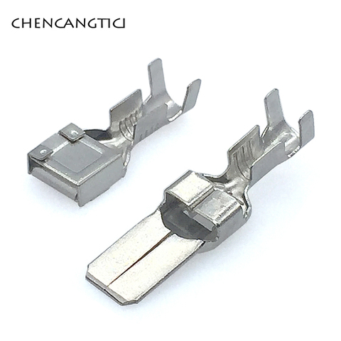 20 pièces câblage faisceau sertissage borne connecteur laiton broches 7.8MM mâle ou femelle épissure DJ627A-7.8C G501 G503 ► Photo 1/6