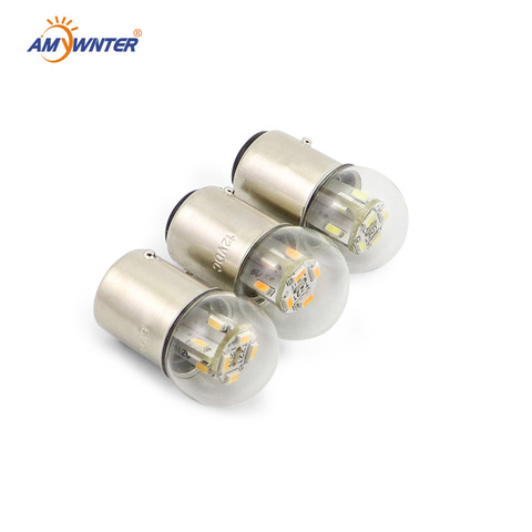 Mini ampoule de moto G18 6v, 24 36 48v, R5w, indicateur d'équipement Led, Source de lumière automatique, clignotant arrière ► Photo 1/6