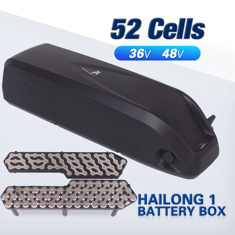Vélo électrique e-bike batterie boîte étui HaiLong SSE-046 Tube downtube Nickel bandes 10S 5P 13S 4P 18650 support de cellule ► Photo 1/6