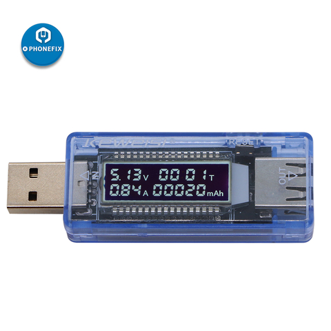 3 en 1 USB 3-20V chargeur médecin compteur de puissance voltmètre USB QC2.0 3.0 courant et tension chargeur testeur de capacité pour réparation de téléphone ► Photo 1/6