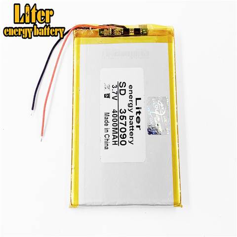 Liter energy battery 7 pouce ordinateur tablette u25gt 357090 4000 mah batterie gratuite suo lixin s18 ► Photo 1/4