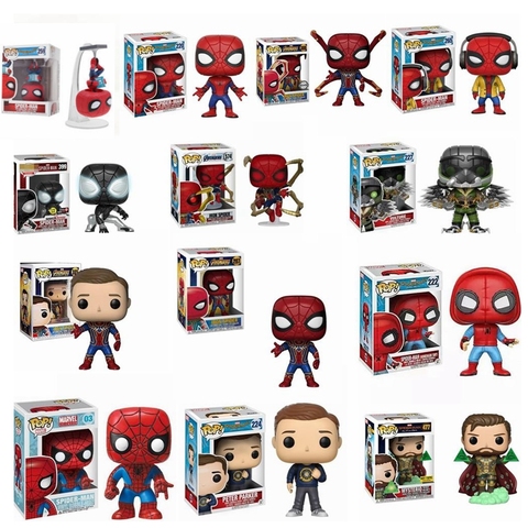 FUNKO POP Spider-Man: figurine en PVC de retour recueilli des jouets pour les enfants ► Photo 1/5