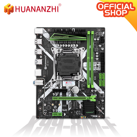 HUANANZHI – carte mère X99 8M F X99, Intel XEON E5 X99 LGA2011-3, toutes séries, mémoire DDR4 RECC NON-ECC, NVME, usb, SATA ► Photo 1/5
