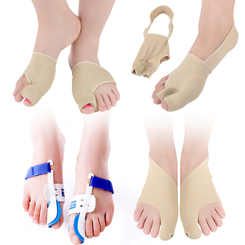 Correcteur de pouce pour os, pédicure, chaussette, redresseur, soins des pieds, coussin, séparateur d'orteils, Hallux Valgus, oignon ► Photo 1/6