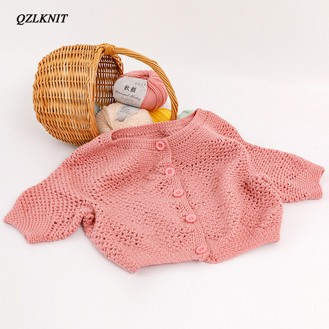 QZLKNIT-fil mélangé en mérinos, 50g/boule 50%, fil doux, brut, laine douce, bricolage la main, Crochet vêtements pour bébé ► Photo 1/5