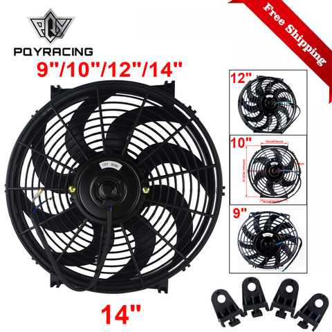 Ventilateur de refroidissement électrique pour moteur, 9 