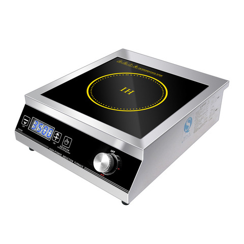 Cuisinière à Induction commerciale, haute puissance, batterie spéciale de 3500W, cuisinière ménagère pour faire sauter, 3,5 kw ► Photo 1/6