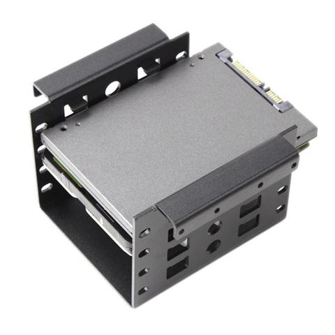 2.5 pouces à 3.5 pouces boîtier de disque dur SATA SAS adaptateur de disque dur support de montage Dock SSD porte-plateau 3.5 