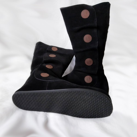 Bottes d'hiver pieds nus pour femme-VERSION étroite UZSI VERZE ► Photo 1/5