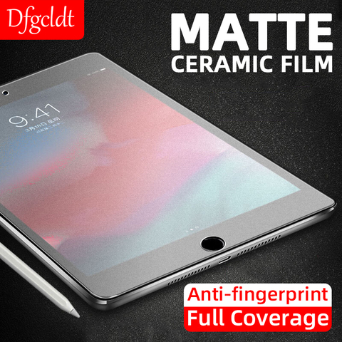 Film de protection en céramique mate pour Apple iPad Pro 11 9.7 Air 4 3 2 1 protecteur d'écran pour iPad 10.2 3 4 5 6 Mini 5 4 3 non verre ► Photo 1/1