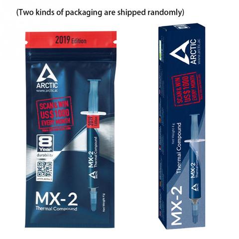 4g composé dissipateur thermique pour processeur refroidissement pâte thermique Tube ordinateur portable ventilateur graisse pour arctique MX-4 Texture mince crème utilisation facile ► Photo 1/6