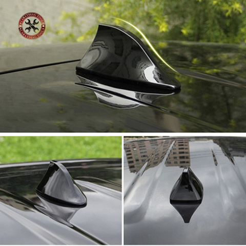 Antenne de voiture en forme de requin | Radio de voiture, motif requin, Signal FM, conception pour toutes les voitures ► Photo 1/6