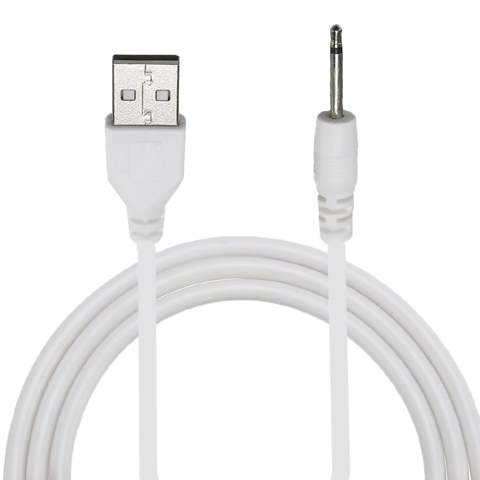 1m USB 2.0 à cc 2.5mm coude 2A ligne de charge 2.5 USB USB2.5 ligne Audio Mono prise USB câble Audio Aux DC2.5mm ► Photo 1/6