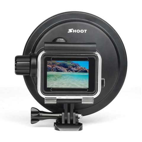 2022 plus récent sous-marin étanche dôme Port plongée lentille housse pour GoPro Hero 5 6 7 noir Go Pro Hero7 caméra accessoire ► Photo 1/6