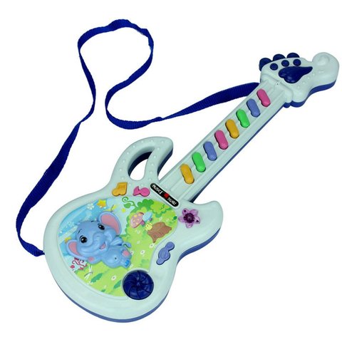 OCDAY guitare électrique jouet jeu Musical enfant garçon fille enfant en bas âge apprentissage développement électronique jouet début jouet éducatif meilleurs cadeaux ► Photo 1/6
