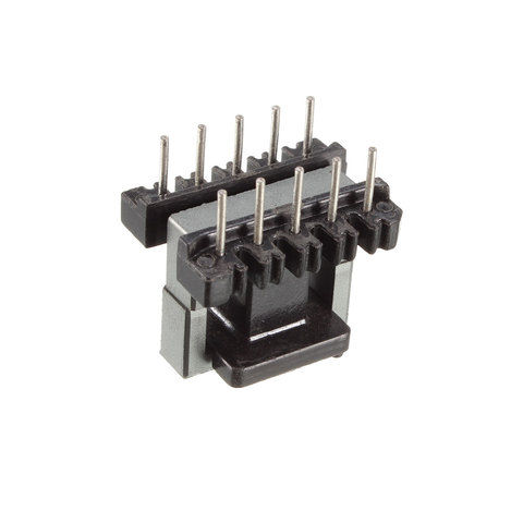 Uxcell-lot de 5 bobines EE19 5 | Avec bobine de transformateur à 5broches, PC40 Ferrite Core Vertical, 10 mèches en Ferrite et 5 bobines ► Photo 1/4