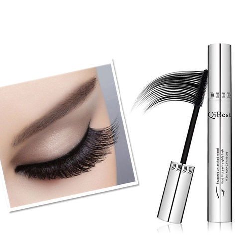 QiBest – Mascara noir 3D pour femmes, maquillage de cils soyeux, extensions de cils, cosmétique ► Photo 1/6