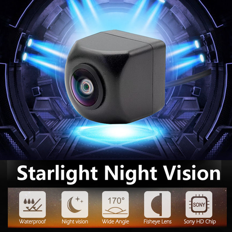 1080P Fisheye Sony Android grand écran ultra haute définition AHD image de recul caméra starlight vision nocturne caméra de recul ► Photo 1/1