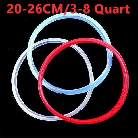 Bague d'étanchéité en Silicone, 20-26CM/3-8 pintes, pour autocuiseur électrique instantané, 1 pièce ► Photo 1/6