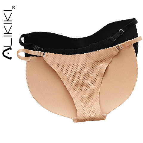 Femmes éponge rembourré faux cul culotte hanche bout à bout releveur sous-vêtements bas Push UP ajusté sangle G-string sans couture BIkini pantalon ► Photo 1/6