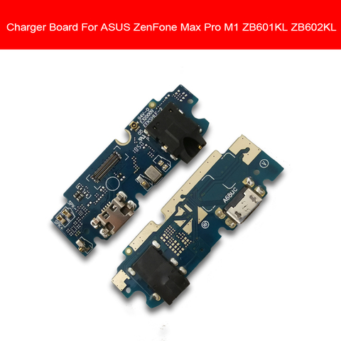 Véritable chargeur USB carte Jack pour ASUS ZenFone Max Pro M1 ZB601KL ZB602KL Port de charge Dock USB carte pièces de rechange ► Photo 1/3